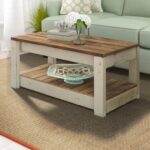 Elihu Solid Wood Coffee Table - Chic Decora