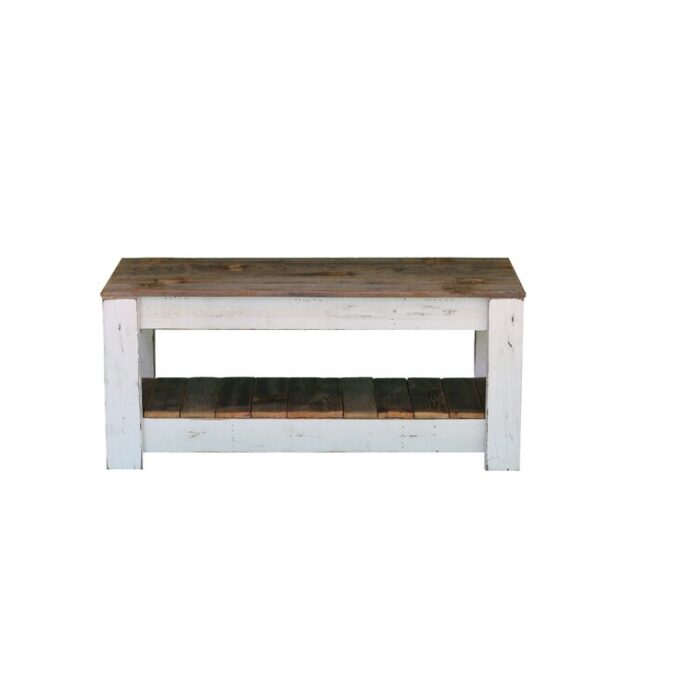 Elihu Solid Wood Coffee Table - Chic Decora