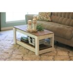 Elihu Solid Wood Coffee Table - Chic Decora