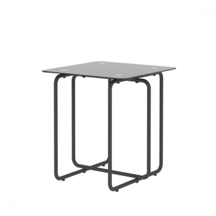 Emille Glass Top Coffee Table - Chic Decora