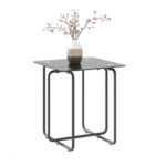 Emille Glass Top Coffee Table - Chic Decora