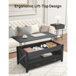 Ethalind Solid Wood Coffee Table - Chic Decora