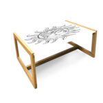 Faithia Coffee Table - Chic Decora