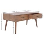 Foerster Coffee Table with Storage - Chic Decora