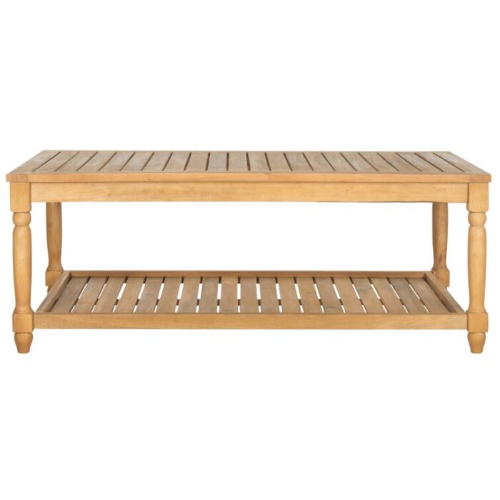 Fuller Solid Wood Coffee Table - Chic Decora