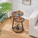 Gilfred Solid Wood Top Coffee Table - Chic Decora