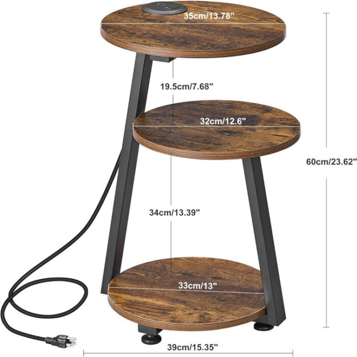 Gilfred Solid Wood Top Coffee Table - Chic Decora