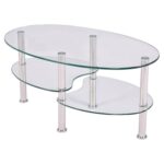 Glass Top Coffee Table - Chic Decora