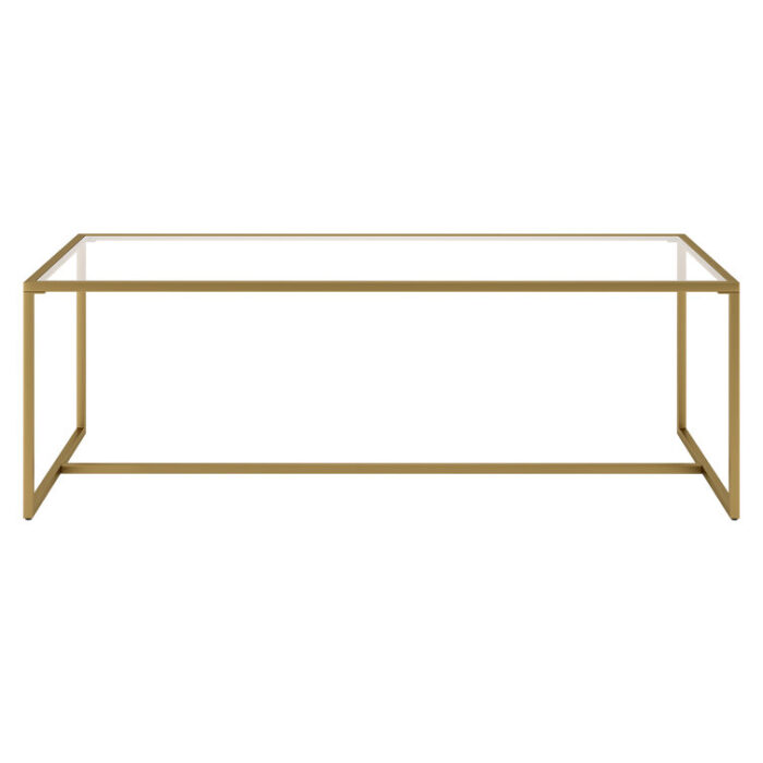 Glass Top Coffee Table - Chic Decora