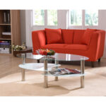 Glass Top Coffee Table - Chic Decora