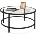 Glass Top Coffee Table - Chic Decora