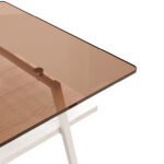 Glass Top Single Coffee Table - Chic Decora