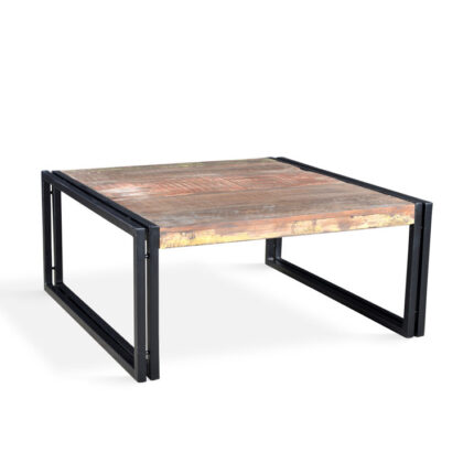 Gramercie Solid Wood Top Coffee Table - Chic Decora