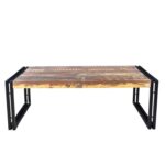 Gramercie Solid Wood Top Coffee Table - Chic Decora