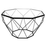 Gretal Glass Top Coffee Table - Chic Decora