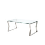 Groningen Glass Top Coffee Table - Chic Decora