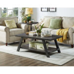 Hania Solid Wood Single Coffee Table - Chic Decora