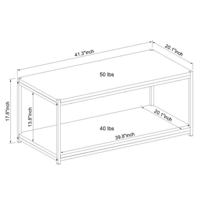 Harless Coffee Table - Chic Decora