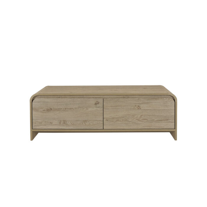 Hellwig Wood Coffee Table - Chic Decora