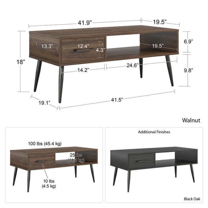 Hennie Coffee Table - Chic Decora