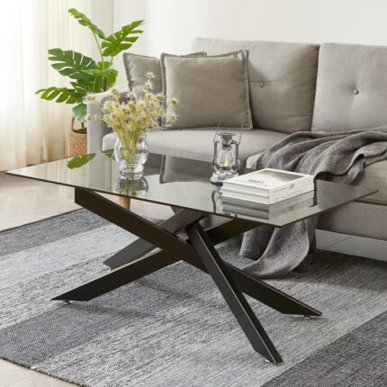 Azaliyah Coffee Table with storage,Cocktail Table with Caster Wheels, living room table - Chic Decora