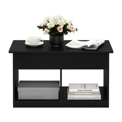 Jareal Lift Top Coffee Table 31.4 “W Farmhouse Square Storage Coffee Table - Chic Decora