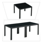 Iliyah Glass Top Coffee Table - Chic Decora