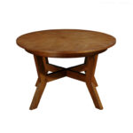 Imeldo Solid Wood Single Coffee Table - Chic Decora