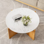 Ints Round Coffee Table - Chic Decora