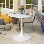 Is-Haq Pedestal Coffee Table,Cocktail Table,center table - Chic Decora