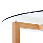 Ishmam Glass Top Coffee Table - Chic Decora