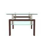 Jabora Glass Top Coffee Table - Chic Decora