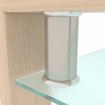 Jamice Glass Coffee Table - Chic Decora