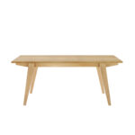 Japandi Minimal Solid Wood Rectangle Coffee Table - Chic Decora