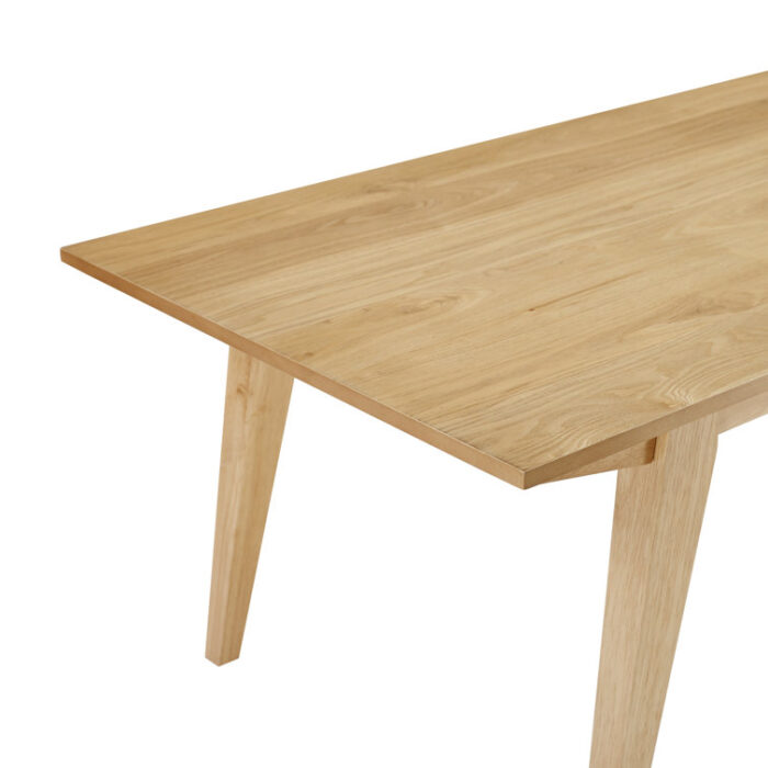 Japandi Minimal Solid Wood Rectangle Coffee Table - Chic Decora