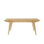 Japandi Minimal Solid Wood Rectangle Coffee Table - Chic Decora