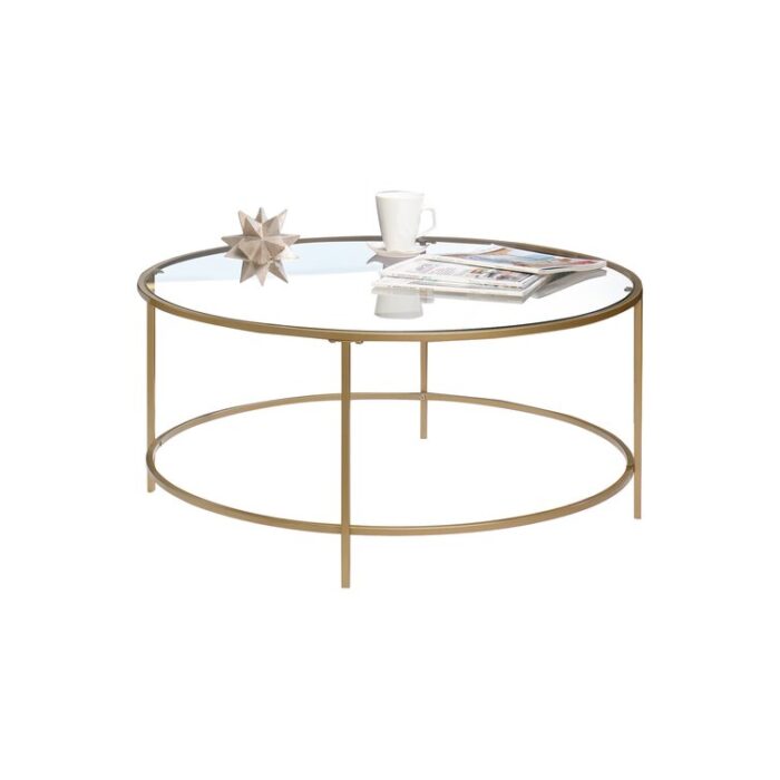 Jayde Glass Top Coffee Table - Chic Decora