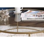 Jayde Glass Top Coffee Table - Chic Decora