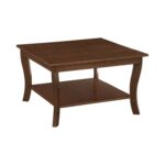 Jerome 30″ Coffee Table with Shelf - Chic Decora