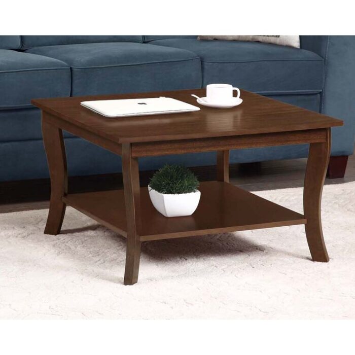 Jerome 30″ Coffee Table with Shelf - Chic Decora