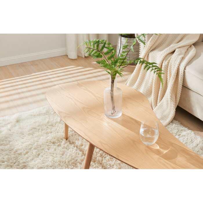 Jhaniya Solid Wood Coffee Table - Chic Decora