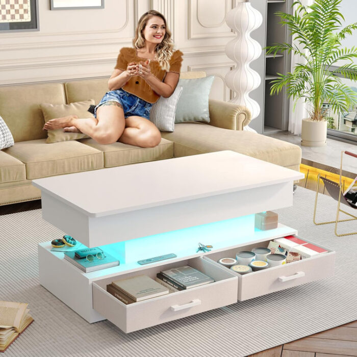 Jiawei Coffee Table - Chic Decora