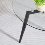 Joilyn Glass Top Coffee Table - Chic Decora