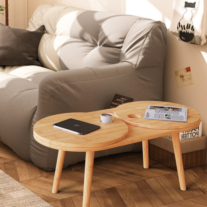 Jylisa Bamboo Coffee Table - Chic Decora