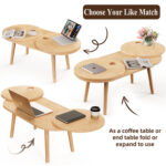 Jylisa Bamboo Coffee Table - Chic Decora