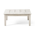 Kaivon Solid Wood Single Coffee Table - Chic Decora