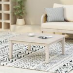 Kaivon Solid Wood Single Coffee Table - Chic Decora