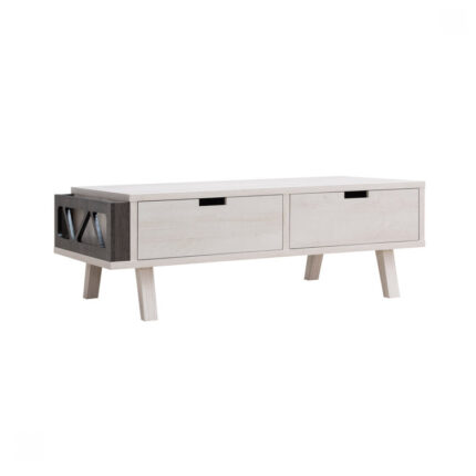 Trickett Solid Wood Coffee Table - Chic Decora