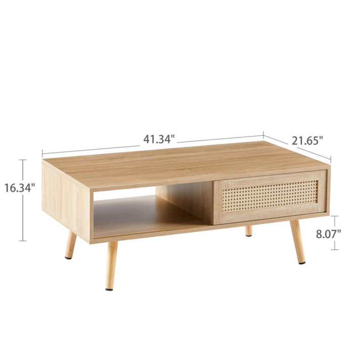 Keoka Single Coffee Table - Chic Decora