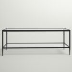 Kewaunee Glass Top Coffee Table - Chic Decora